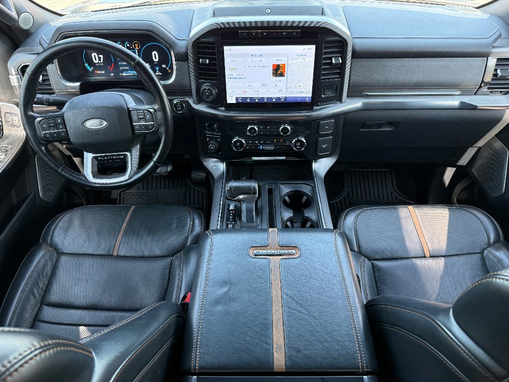 Used 2021 Carbonized Gray Metallic Ford Platinum image 20