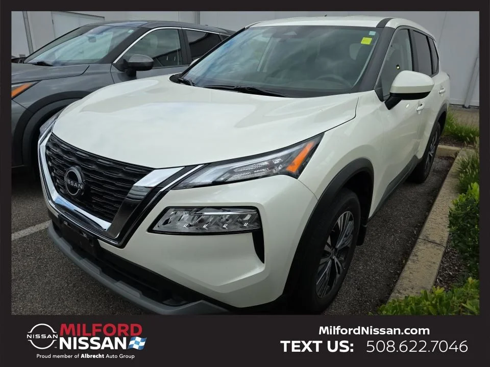 Certified Used 2023 White Nissan SV image 1
