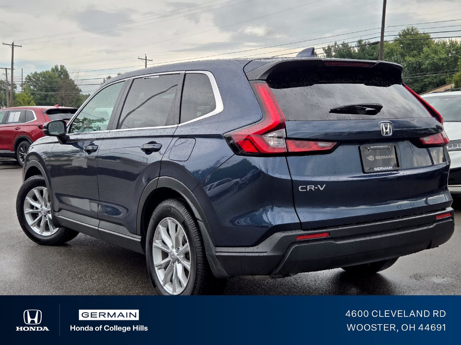 Used 2024 Canyon River Blue Metallic Honda 1.5T AWD EX image 48