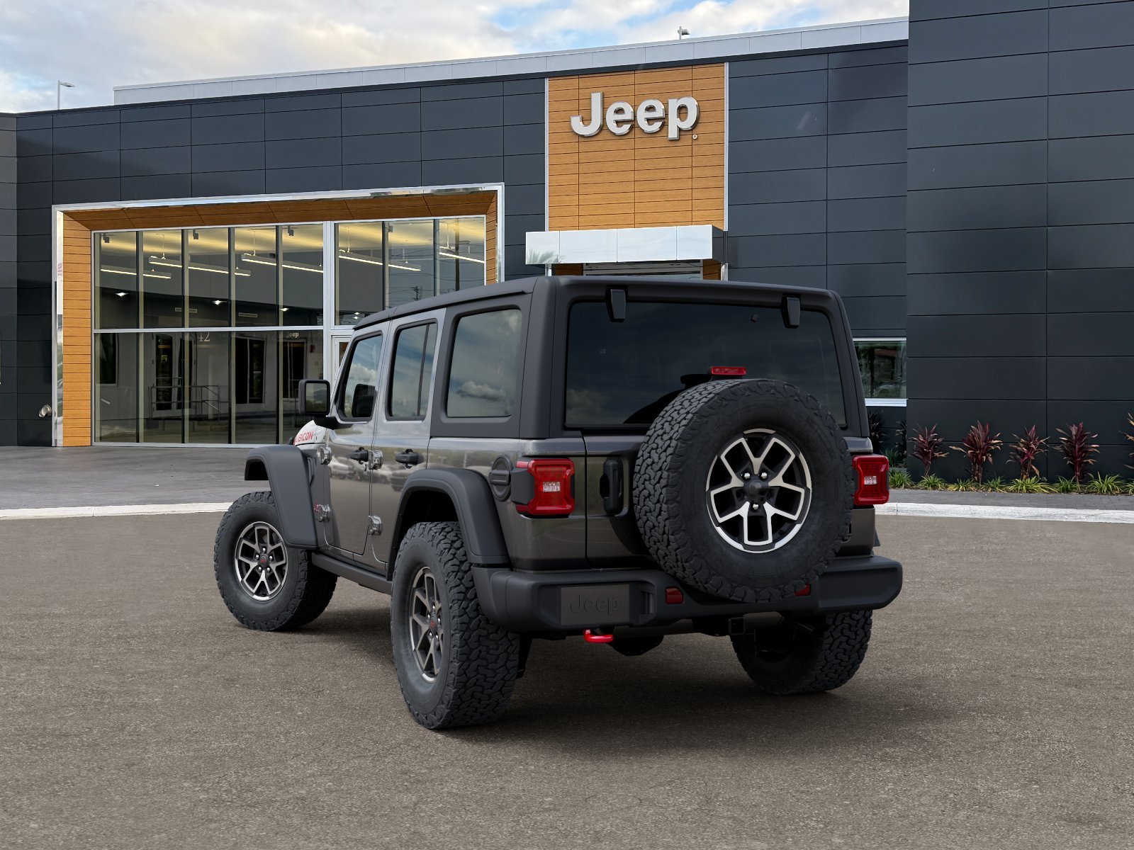 New 2026 Granite Crystal Metallic Clear-Coat Exterior Paint Jeep Rubicon image 33