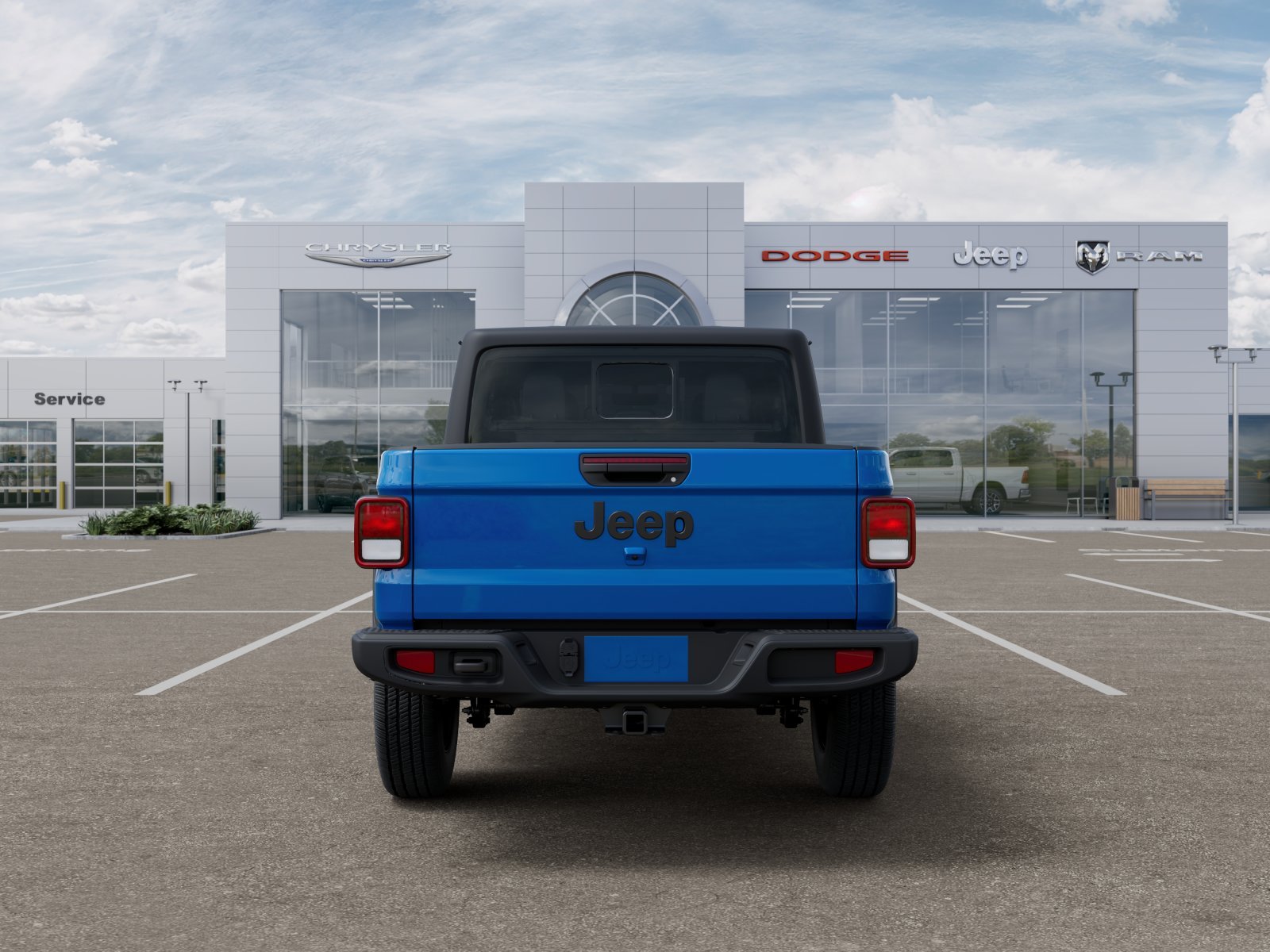 New 2026 Hydro Blue Pearl-Coat Exterior Paint Jeep Sport S image 29