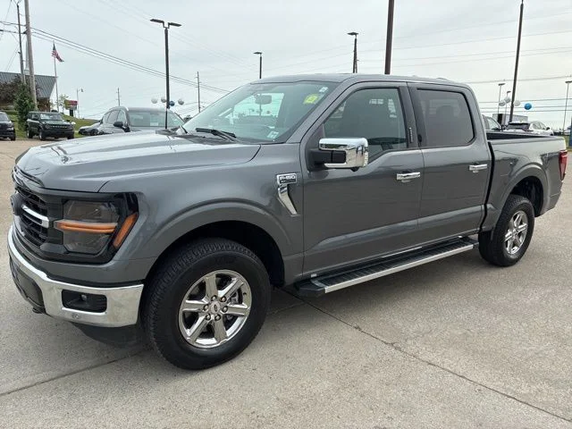 Used 2024 Carbonized Gray Metallic Ford XLT image 3