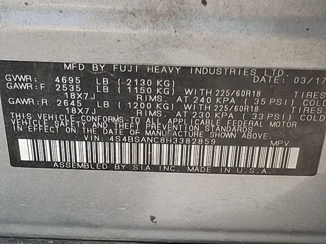 Used 2017 Silver Subaru 2.5i image 16
