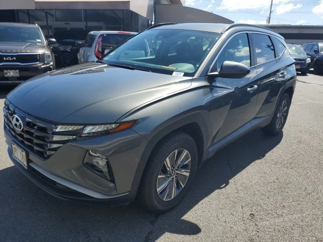 Used 2024 Gray Hyundai Blue image 1