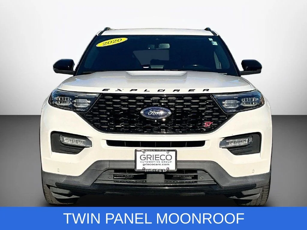 Used 2020 White Metallic Ford ST image 2