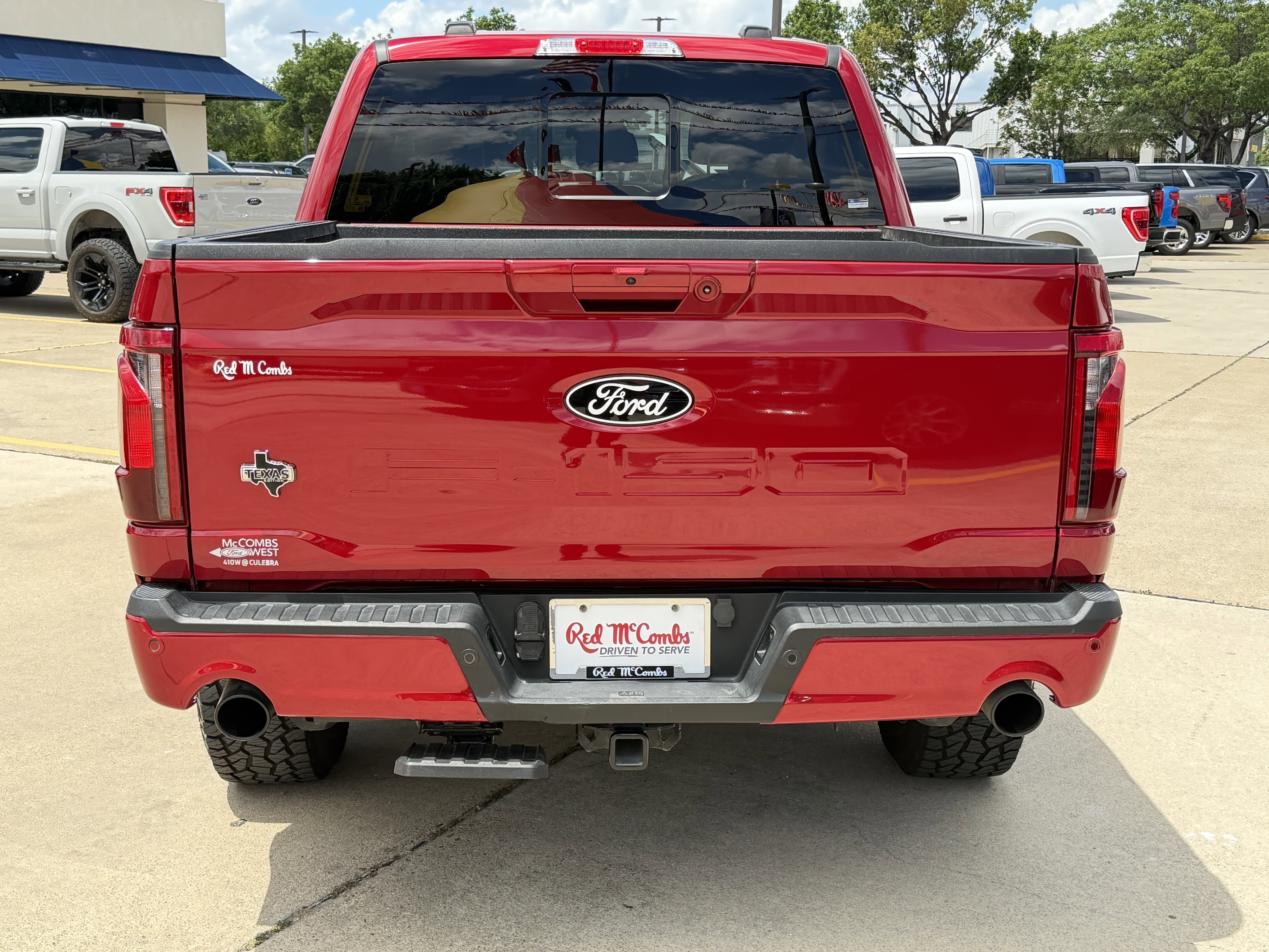 Used 2024 Rapid Red Metallic Tinted Clearcoat Ford XLT image 10