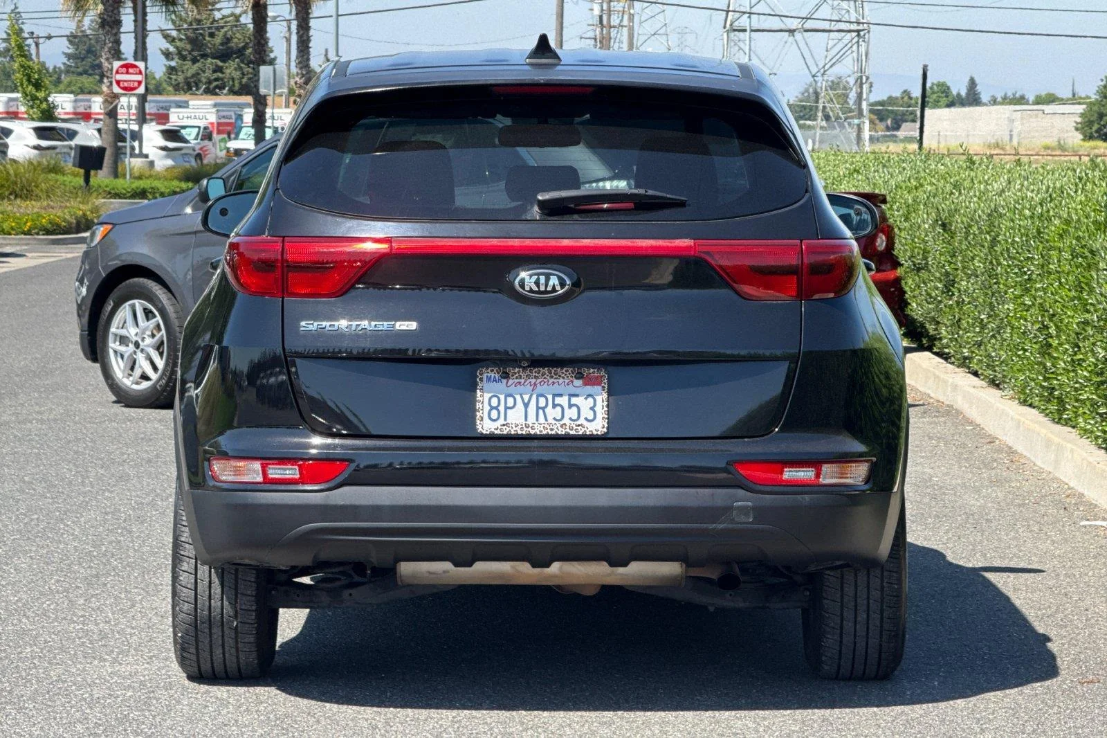 Used 2019 Black Cherry Kia LX image 5