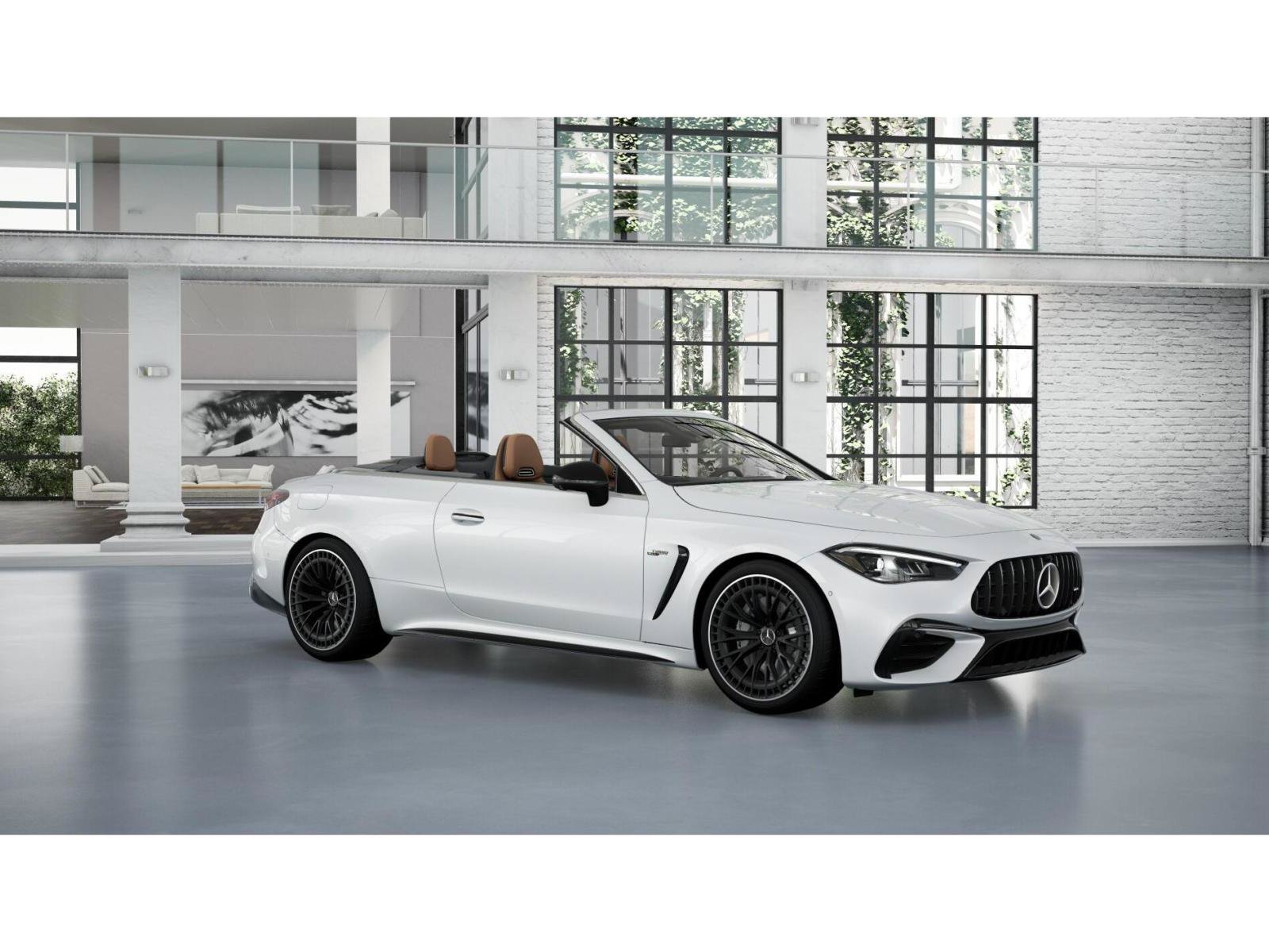 New 2027 MANUFAKTUR Moonlight White Metallic Mercedes-Benz AMG® CLE 53 4MATIC+ Cabriolet image 12