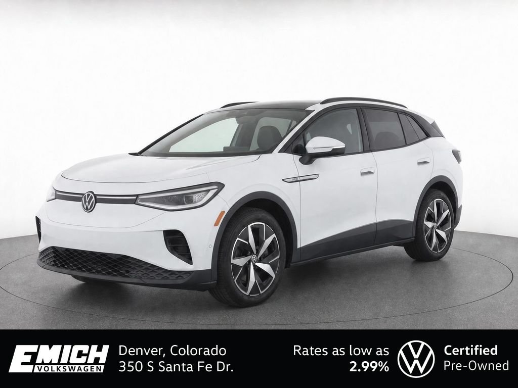 Certified Used 2023 Opal White Pearl Volkswagen Pro S image 1