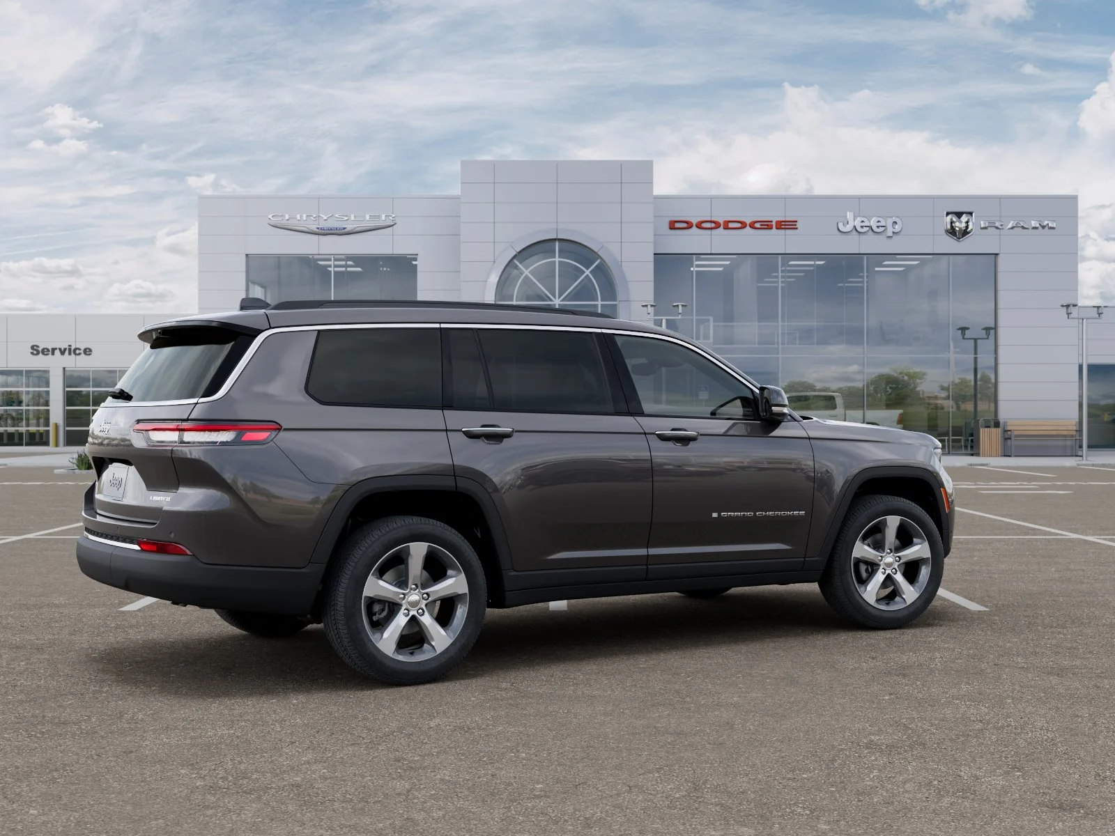 New 2026 Baltic Gray Metallic Clear-Coat Exterior Paint Jeep Limited image 45