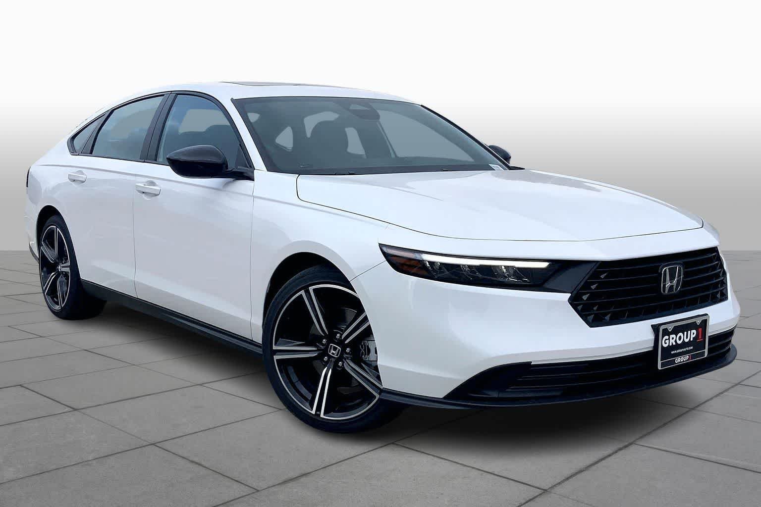 New 2026 Platinum White Pearl Honda Sport Hybrid image 2