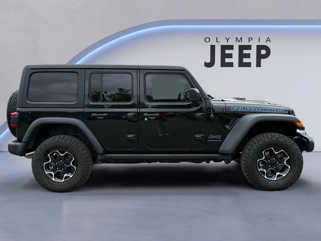 Used 2023 Black Jeep Rubicon 4xe image 7