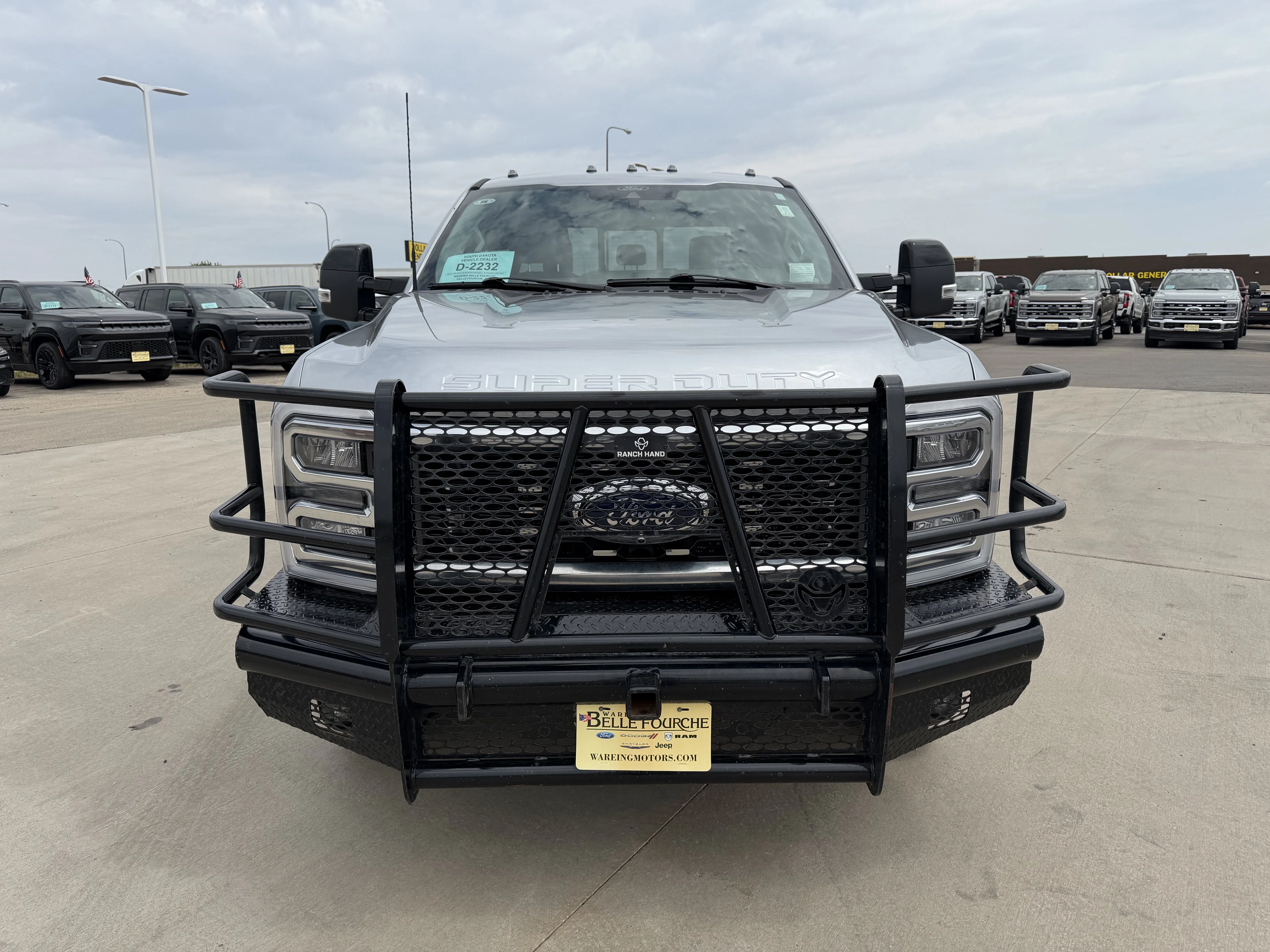Used 2024 Blue Ford LARIAT image 2