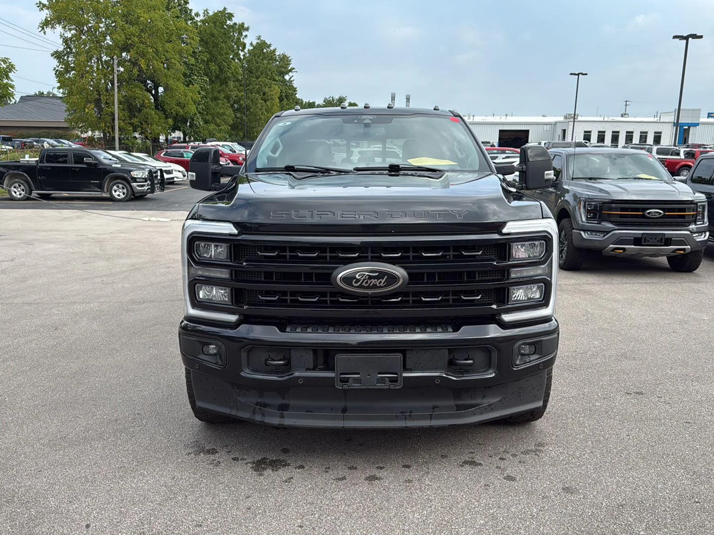 Used 2024 Agate Black Metallic Ford Lariat image 8
