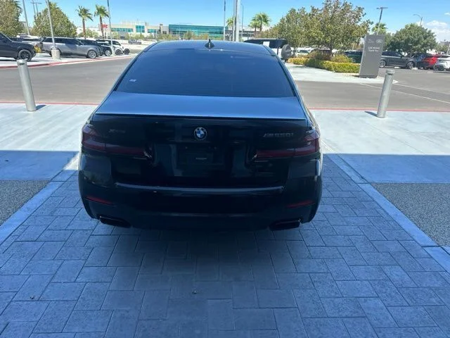 Used 2021 Black BMW M550i xDrive image 6