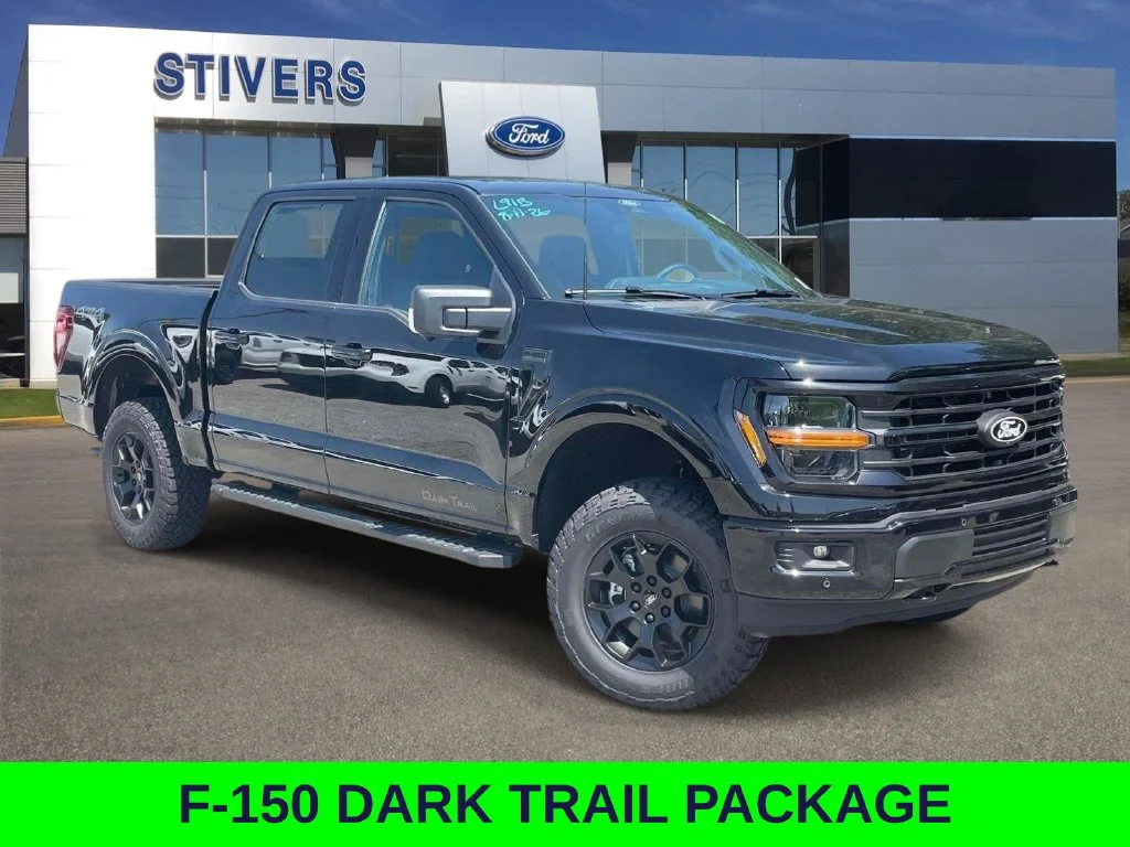 New 2026 Black Ford XLT image 1