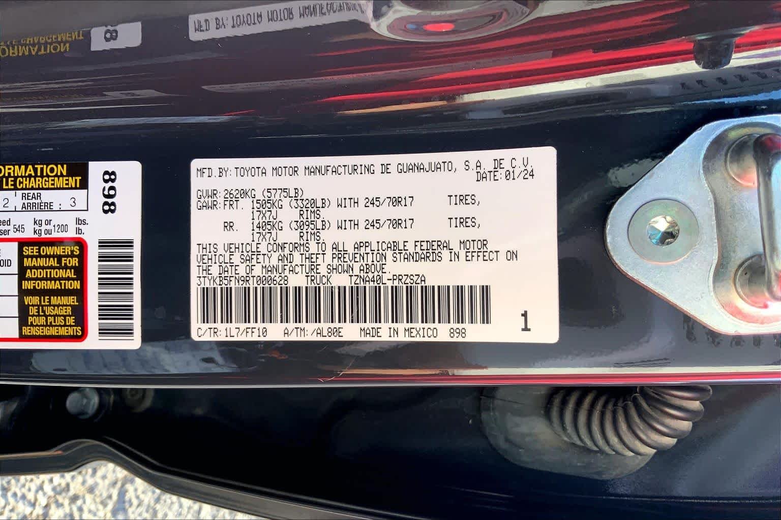 Used 2024 Underground Toyota SR5 image 34