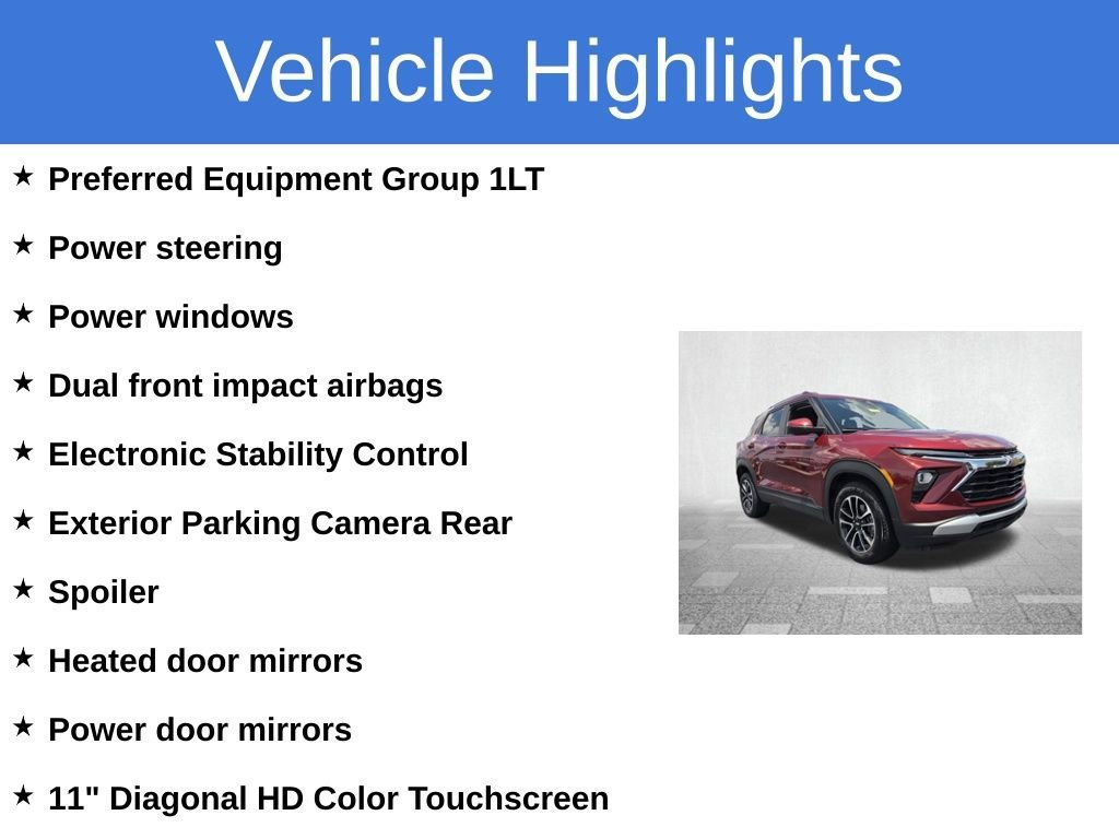 Used 2024 Crimson Metallic Chevrolet LT image 4