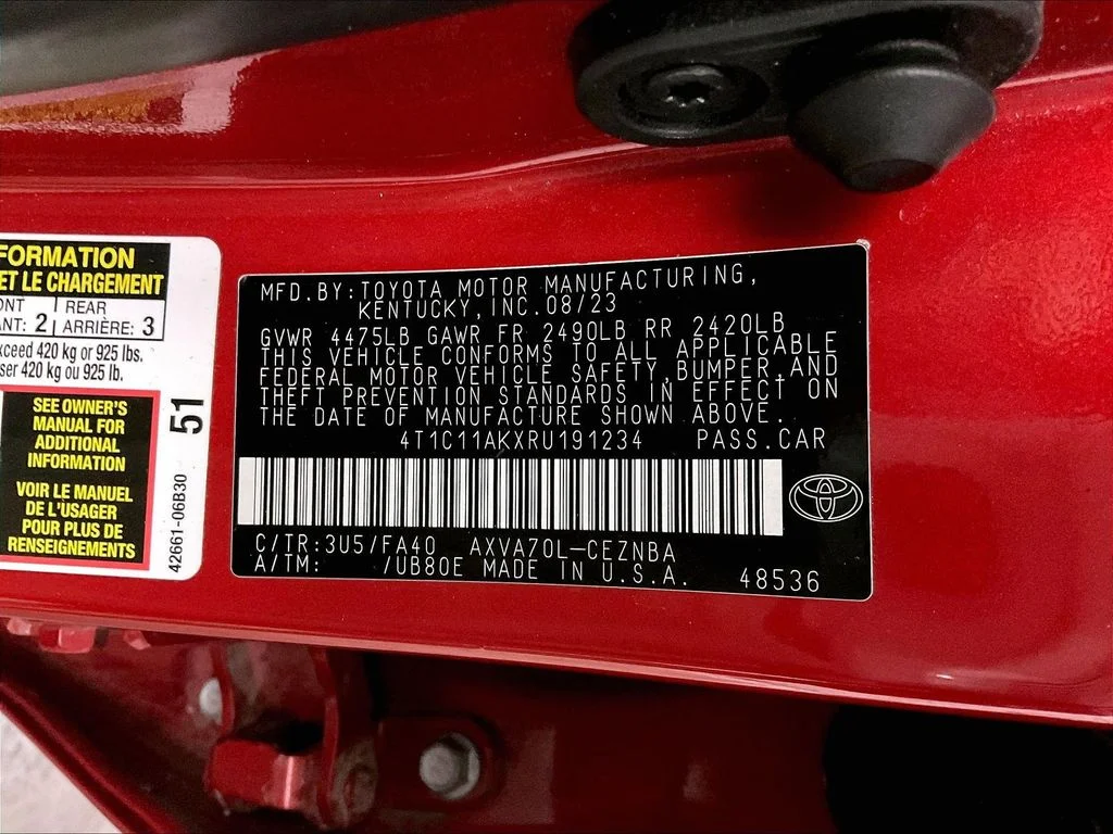 2024 Toyota Camry LE - Photo 39