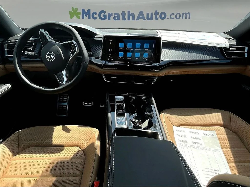 New 2026 Deep Black Pearl Volkswagen 2.0T SEL R-Line Black image 5