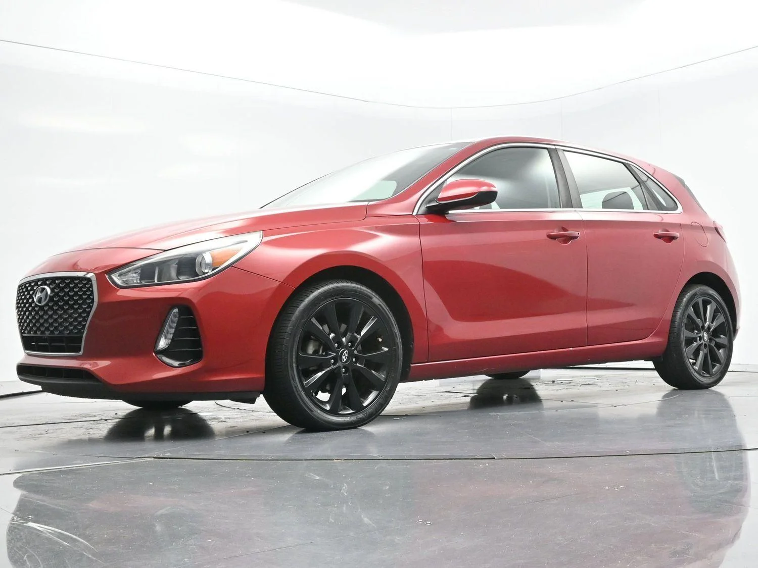 Used 2019 Scarlet Red Pearl Hyundai Auto image 43