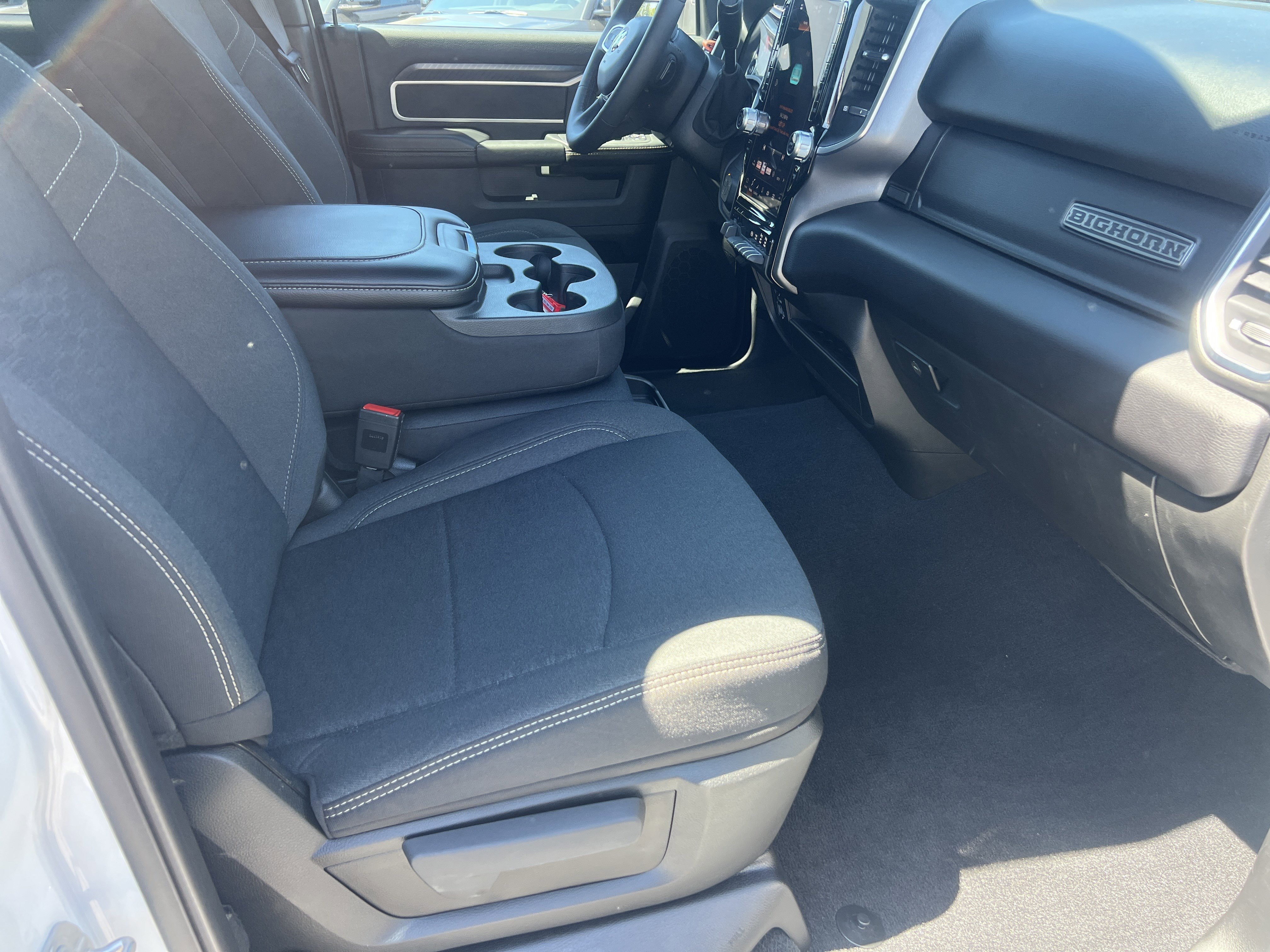 Used 2025 Bright White Clearcoat Ram Big Horn image 18