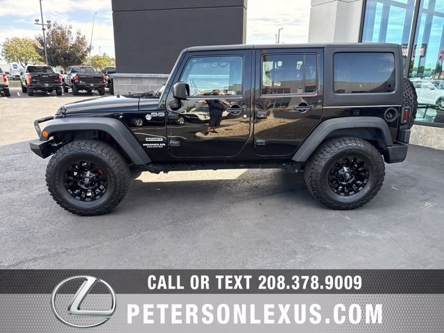 Used 2016 Black Jeep Unlimited Sport image 3
