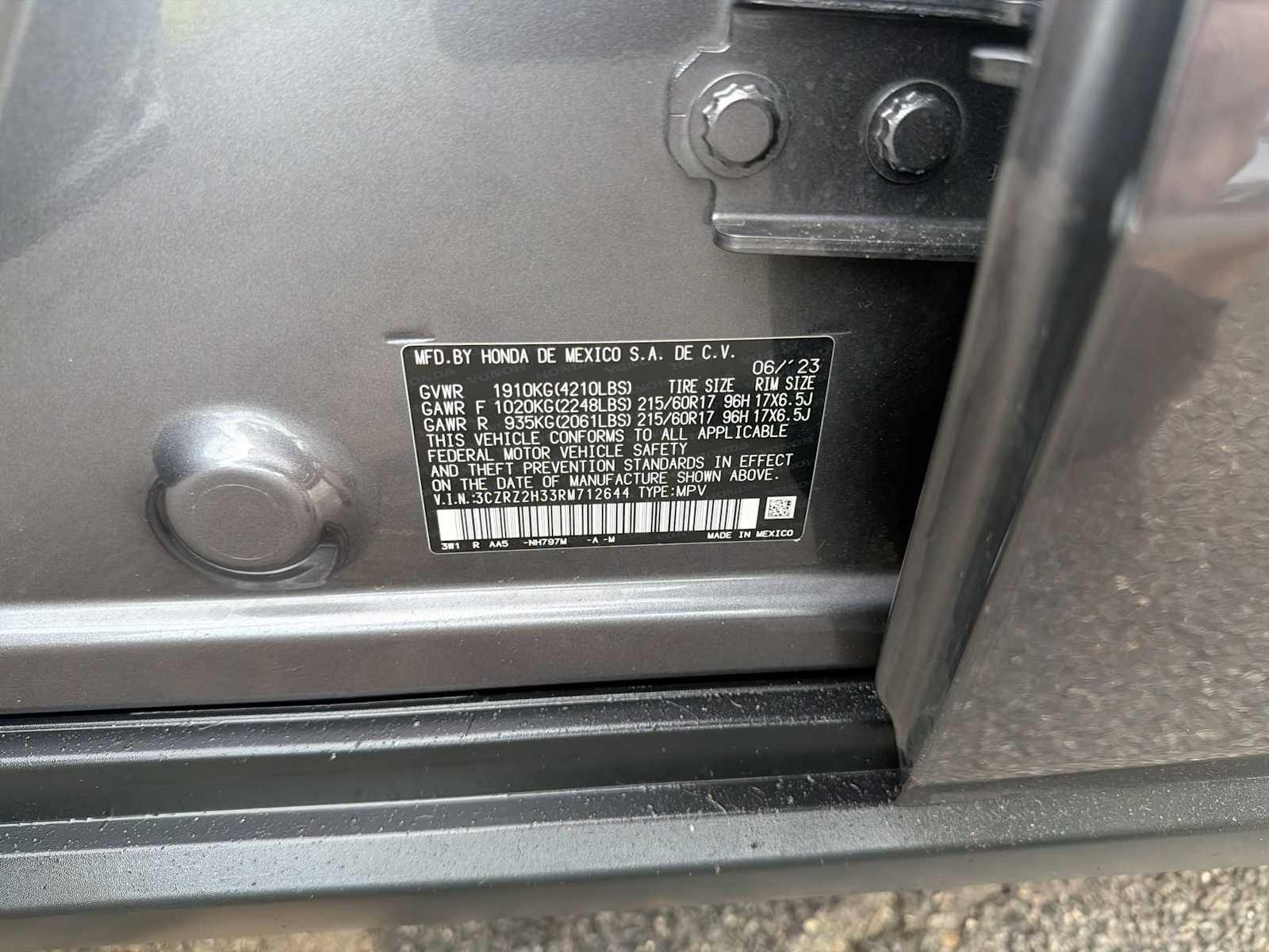 Used 2024 Modern Steel Metallic Honda LX image 33