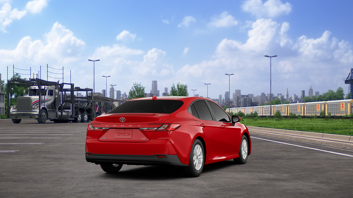 New 2026 Supersonic Red Toyota LE image 32