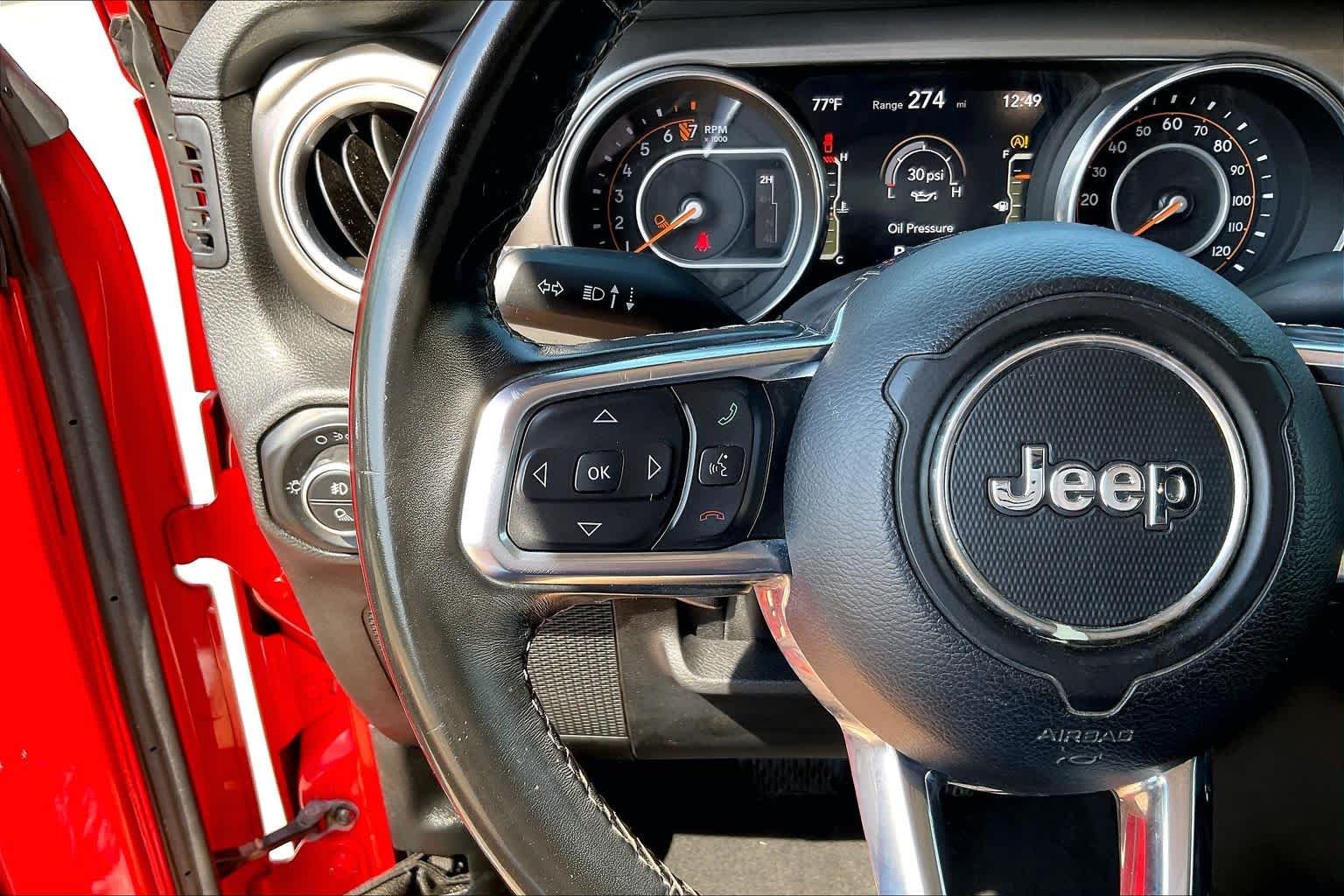 Used 2020 Firecracker Red Clearcoat Jeep Overland image 23