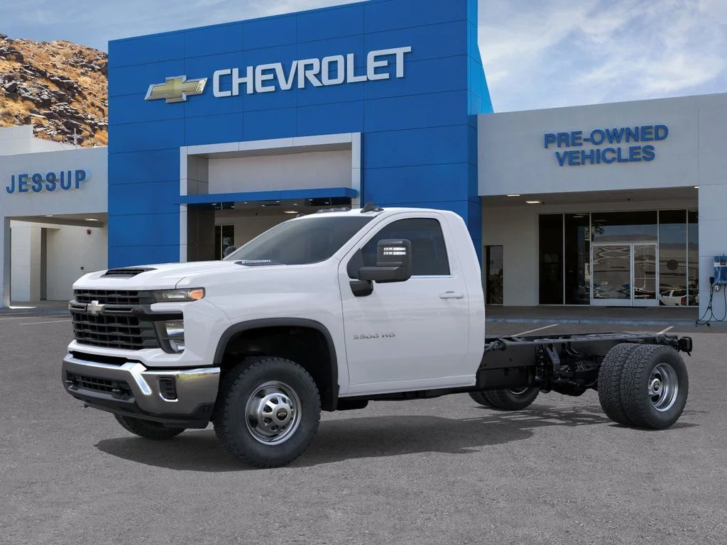 New 2026 Summit White Chevrolet Work Truck image 2