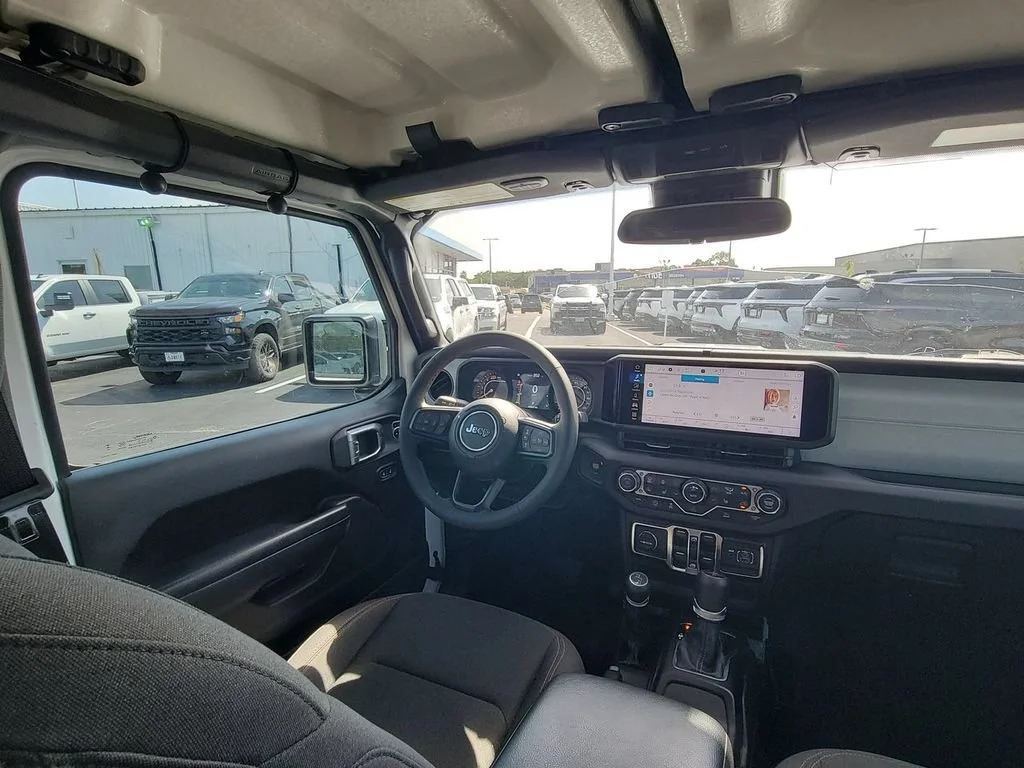 Used 2024 White Jeep 4-Door Sport S 4x4 image 15