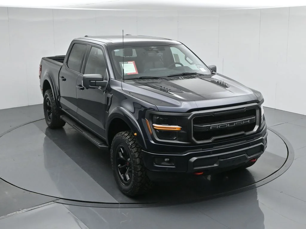 New 2025 Antimatter Blue Metallic Ford XLT image 42
