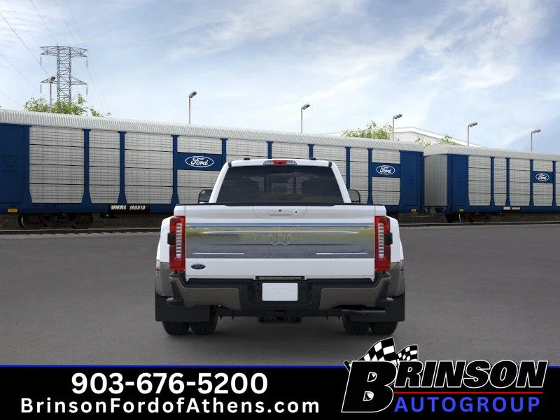 New 2026 Star White Metallic Tri-Coat Ford King Ranch image 5