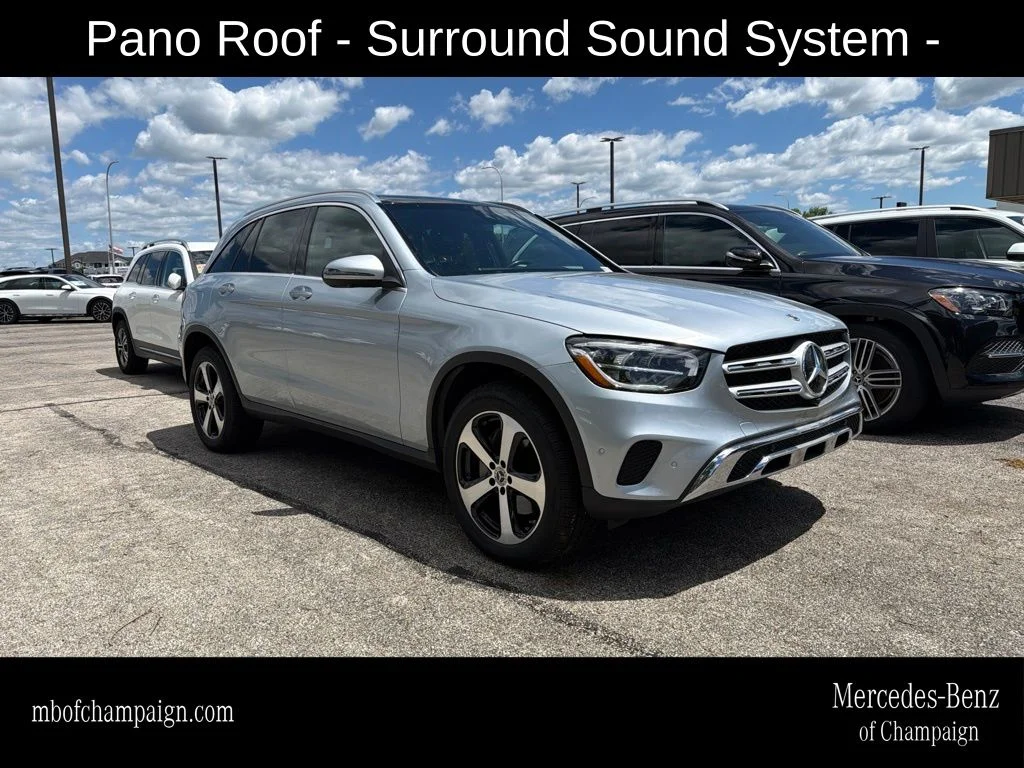 Used 2021 Silver Mercedes-Benz GLC 300 image 1