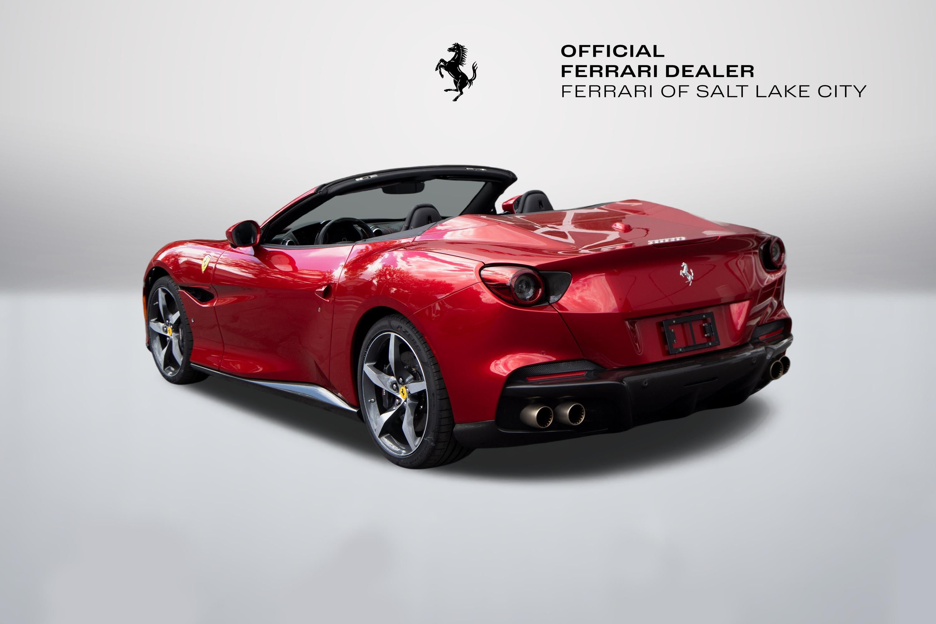 Used 2022 Rosso Portofino Ferrari Convertible image 3