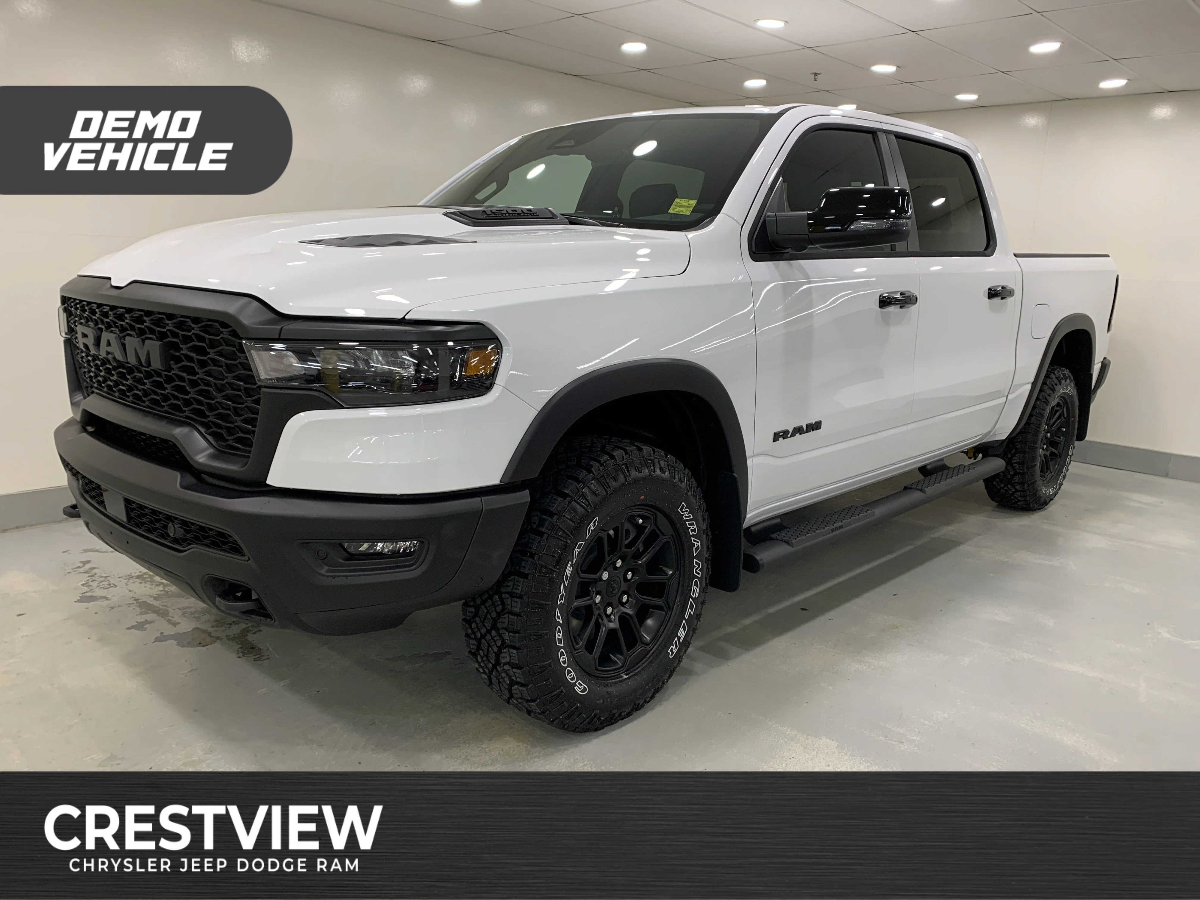 New 2026 Bright White Ram Rebel image 1