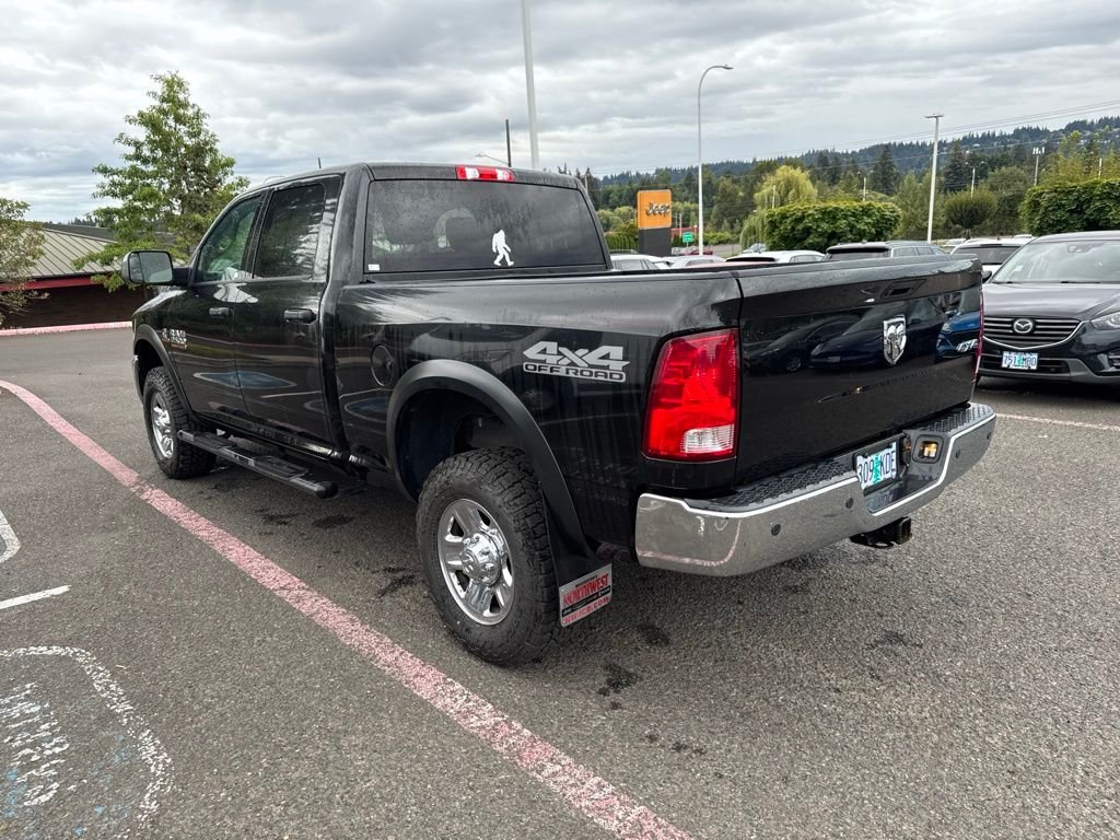 Used 2017 Brilliant Black Crystal Pearlcoat Ram Tradesman image 6