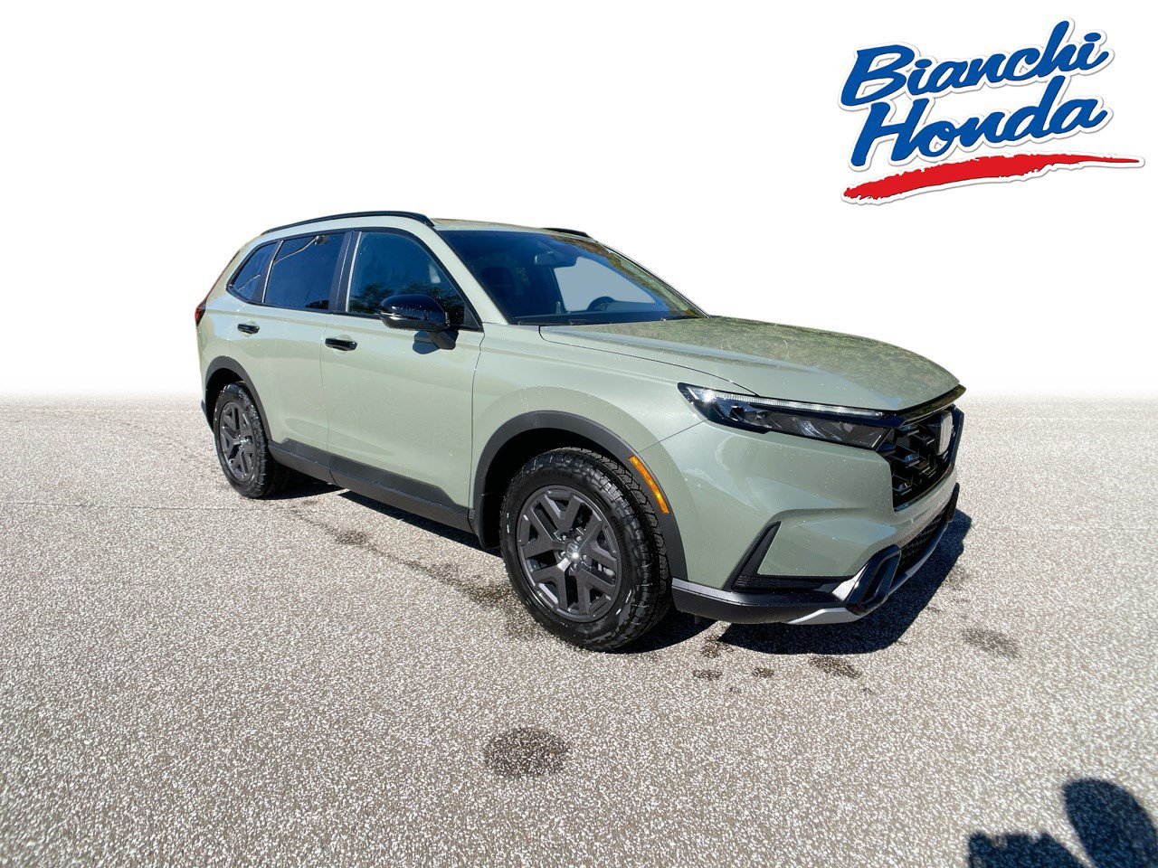 New 2026 Ash Green Metallic Honda AWD TrailSport Hybrid image 1