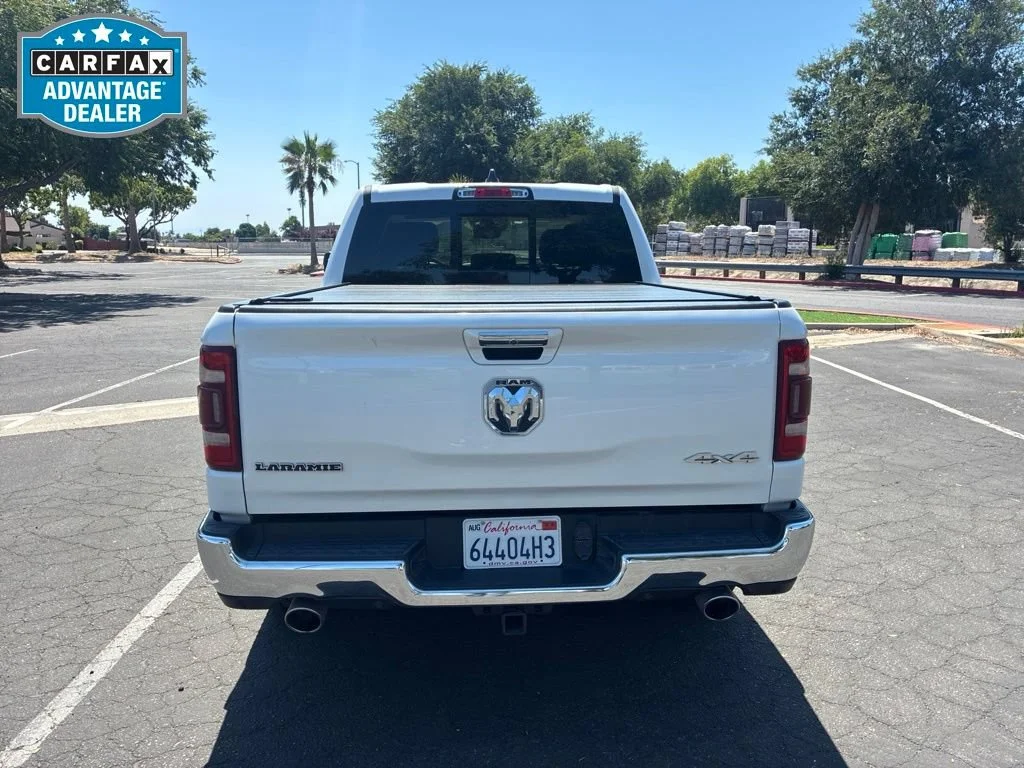 Used 2021 Ivory White Tri-c Ram Laramie image 4