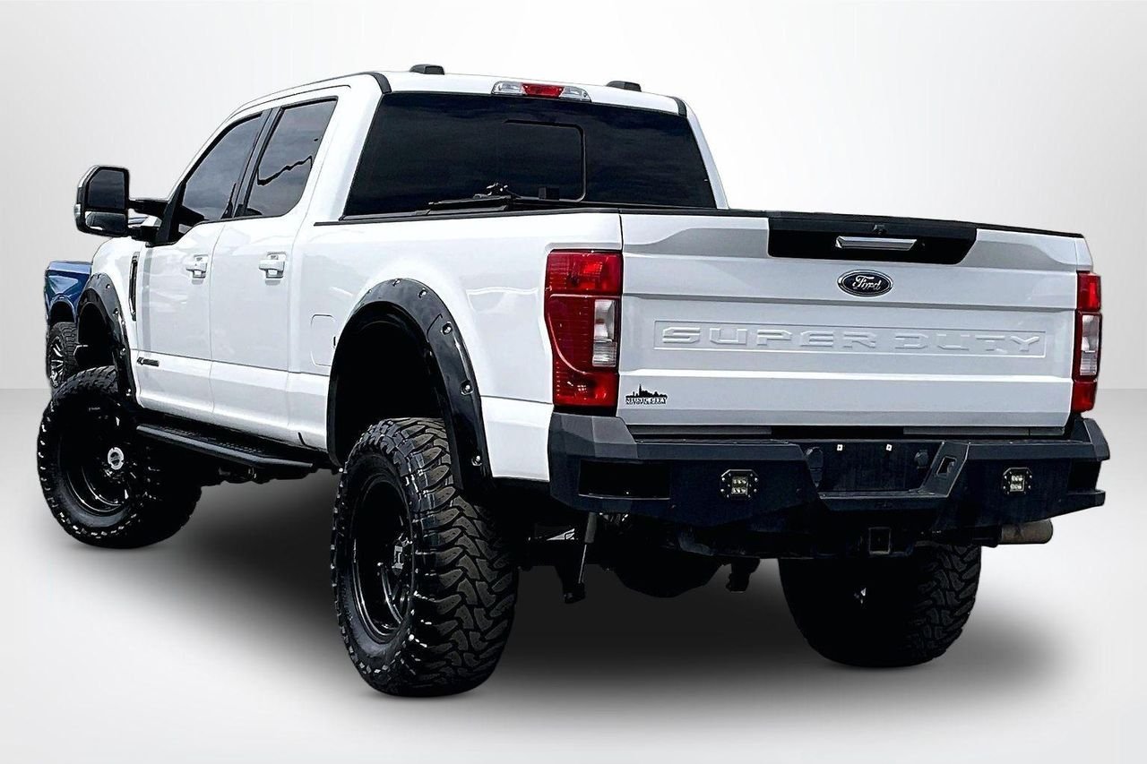 Used 2022 OXFORD WHITE Ford LARIAT image 5