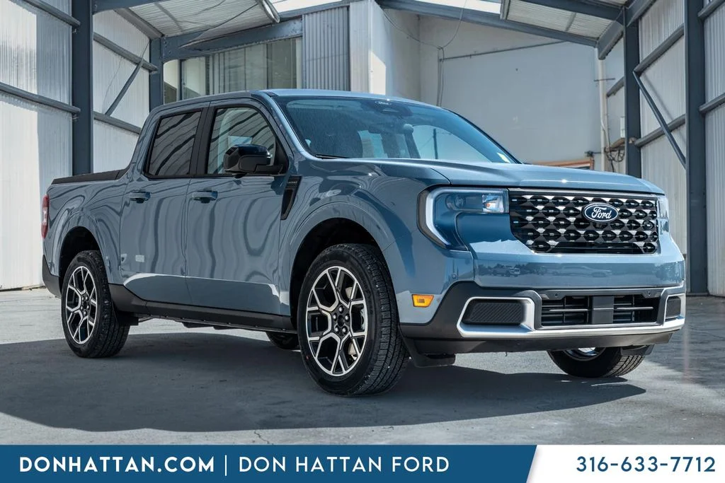 New 2026 Azure Gray Metallic Tri-Coat Ford Lariat® image 33