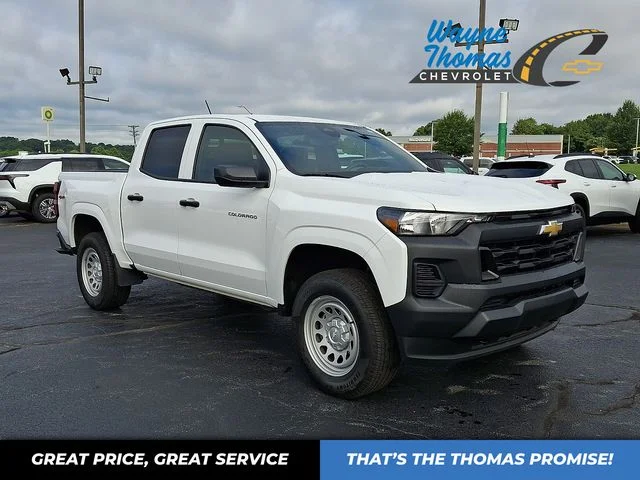 Used 2025 White Chevrolet Work Truck image 1