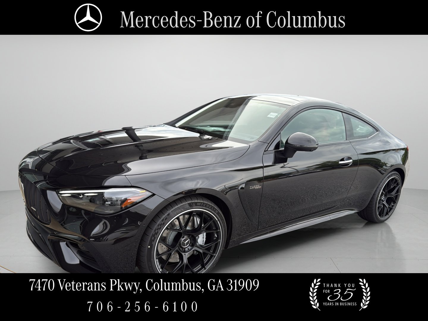 New 2026 Obsidian Black Metallic Mercedes-Benz AMG® CLE 53 image 1