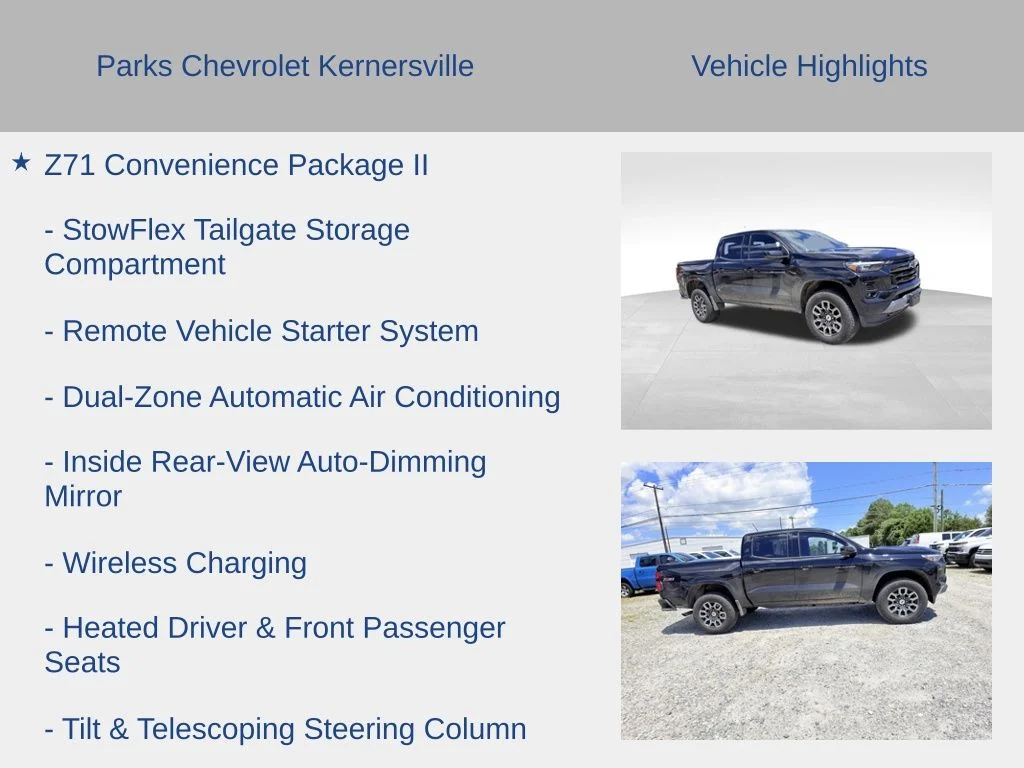 Used 2023 Black Chevrolet Z71 image 16