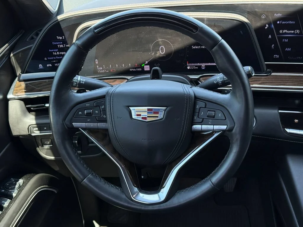 Used 2024 Radiant Red Tintcoat Cadillac Sport Platinum image 23