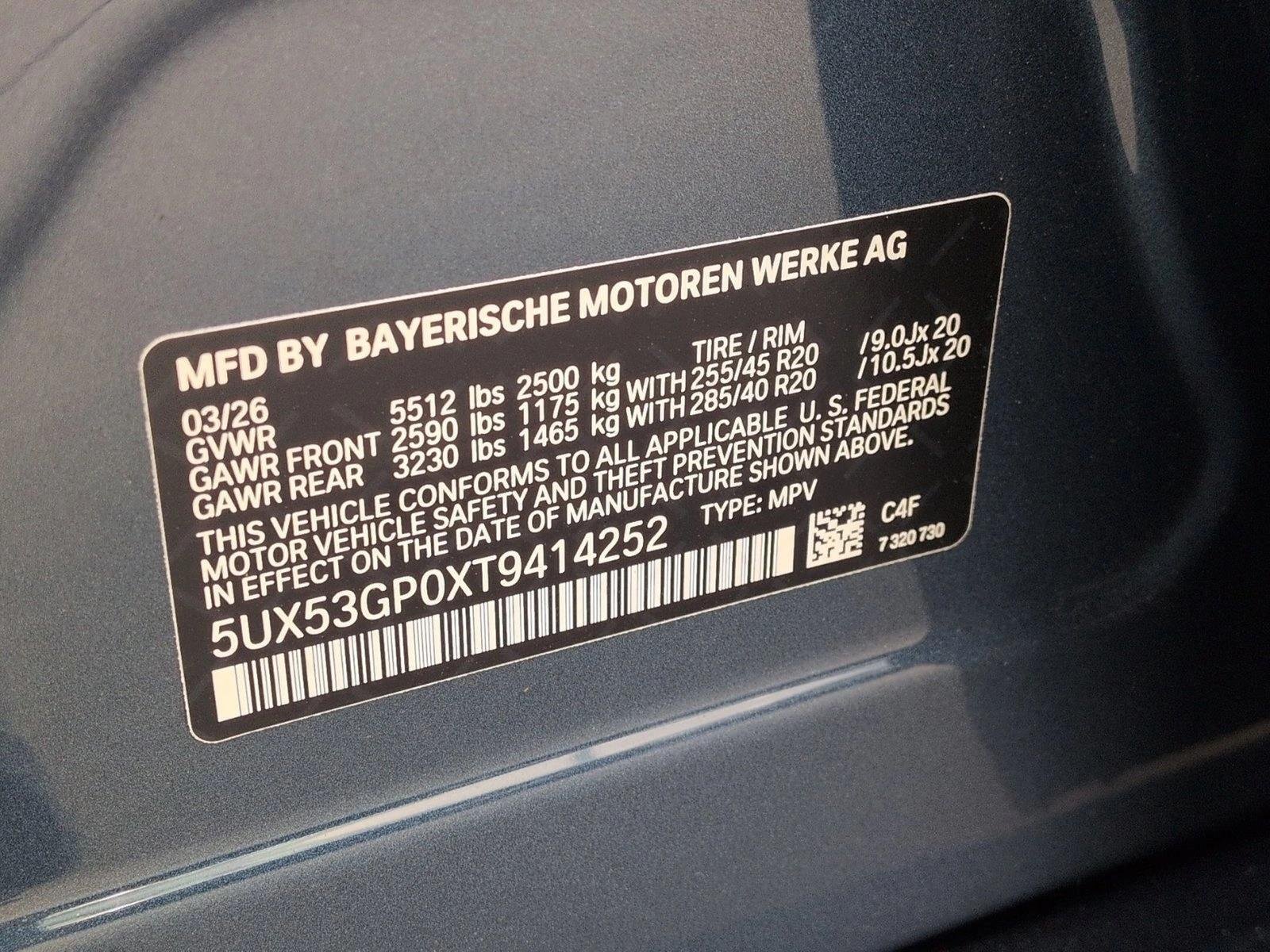 Used 2026 Arctic Race Blue Metallic BMW 30 xDrive image 18