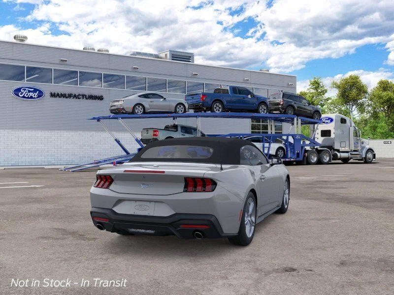 New 2026 Avalanche Gray Ford EcoBoost® Convertible image 8