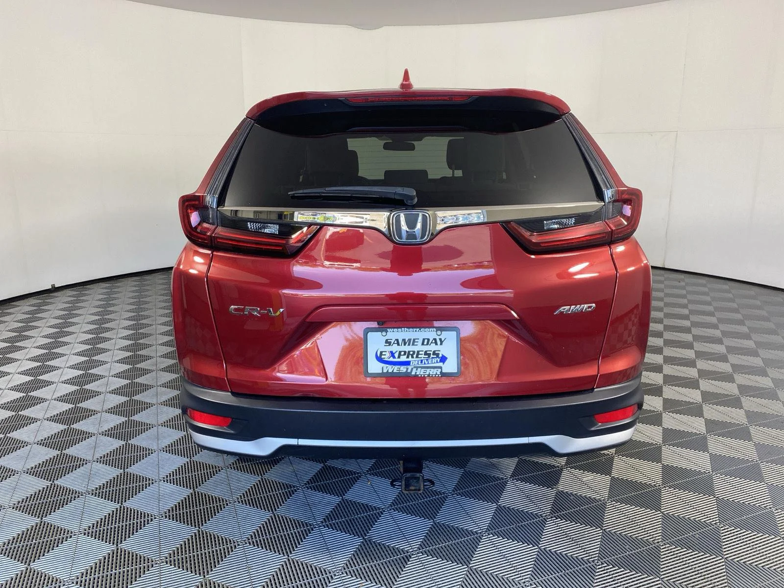 Used 2020 Radiant Red Metallic Honda EX image 6