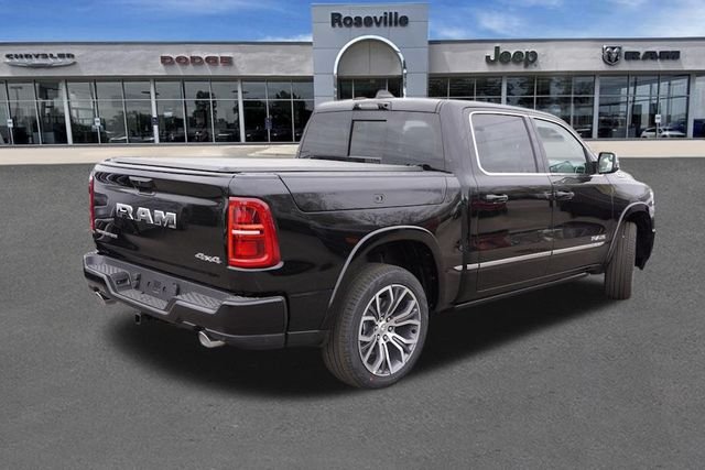 New 2026 Diamond Black Crystal Pearl-Coat Exterior Paint RAM Tungsten image 3